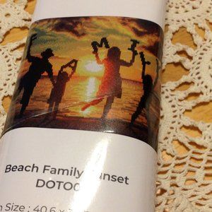 Diamond Painting, Beach Family Sunset Diamond Painting Kit